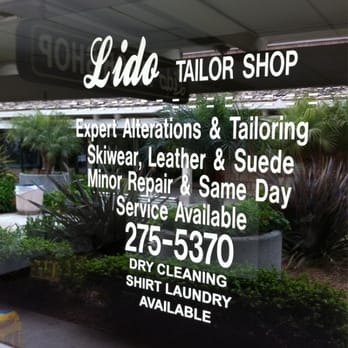 Lido Tailor Shop - Sewing & Alterations Near Me - San Diego, California Lido Tailor Shop - Sewing & Alterations Near Me - San Diego, California
