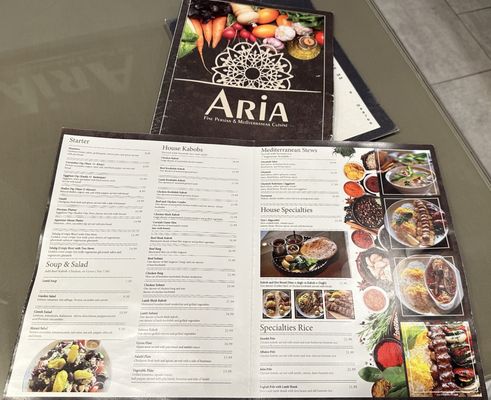 Menu photo 6 Aria Restaurant San Marcos, CA