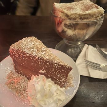 Roman Cucina - Homemade chocolate cheesecake and tiramisu. Amazing! - Italian Near Me - Dallas, Texas Roman Cucina - Homemade chocolate cheesecake and tiramisu. Amazing! - Italian Near Me - Dallas, Texas