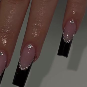 Corner Joy Nails & Spa  - Inspo photo I asked for this exactly but no diamond - Nail Salons Near Me - Long Beach, California