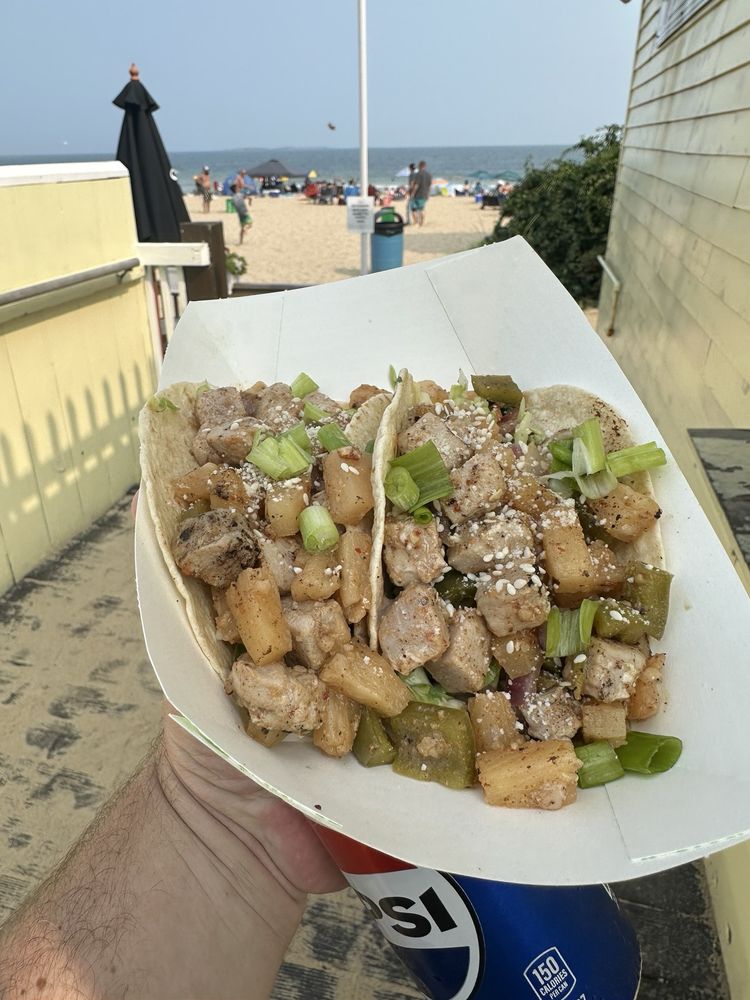 Food from Tacos 'N Tails