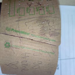 My coffee was handed to me with this dirty, disgusting sleeve