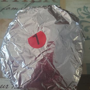Five Guys - Burgers are marked so we could tell whose order went to who - Burgers Near Me - Thousand Oaks, California