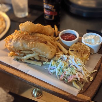 The Dearborn - Fish & Chips, as seen on Beat Bobby Flay - New American Near Me - Chicago, Illinois