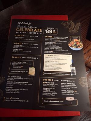 Menu photo 1 P.F. Chang's Las Vegas, NV Menu photo 1 P.F. Chang's Las Vegas, NV