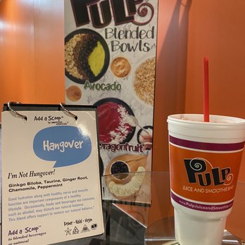 Pulp Juice And Smoothie Bar - a drink and menu - Salad Near Me - Ashland, Ohio Pulp Juice And Smoothie Bar - a drink and menu - Salad Near Me - Ashland, Ohio