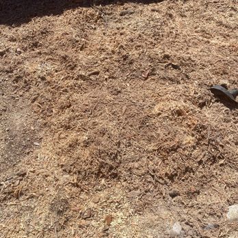AAA Professional Tree Service - Shavings pile left behind - Tree Services Near Me