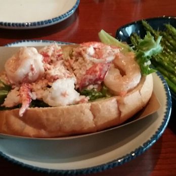 Red Lobster - Petite lobster & shrimp roll with asparagus for under $13 was delicious - Seafood Near Me - State College, Pennsylvania