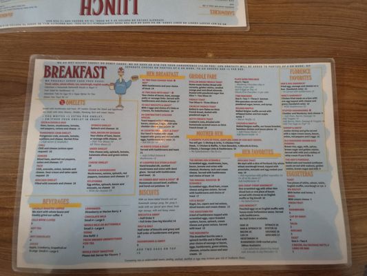 Menu photo 1 Little Brown Hen Cafe Florence, OR Menu photo 1 Little Brown Hen Cafe Florence, OR
