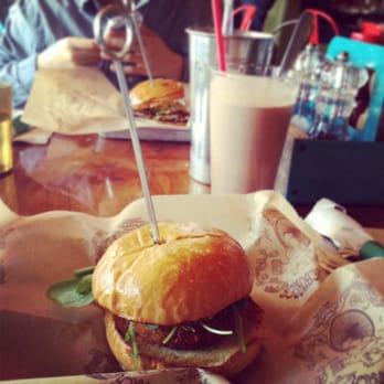 Bareburger - Forest Hills - Crabcakesandwich, peanutbutterchocolatemilkshake - Burgers Near Me - Forest Hills, New York