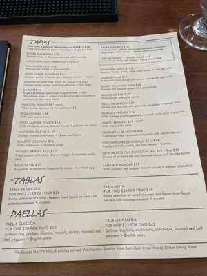 Menu photo 8 La Boca Santa Fe, NM Menu photo 8 La Boca Santa Fe, NM