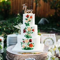 Miller Gardens - Cake from the bakery. We did a little extra for the design