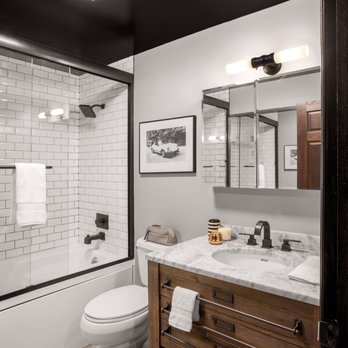 Decor Aid - Hello heated floors and custom glass enclosure! - Interior Design Near Me - New York, New York