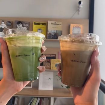 Rikka Fika - matcha latte and hojicha latte - Coffee & Tea Near Me - San Diego, California Rikka Fika - matcha latte and hojicha latte - Coffee & Tea Near Me - San Diego, California