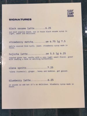 Menu photo 8 Surf Camp Coffee East Honolulu, HI Menu photo 8 Surf Camp Coffee East Honolulu, HI
