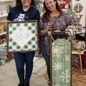 AR Workshop Macomb - Me and my work bestie with our final projects. - Art Classes Near Me - Macomb, Michigan AR Workshop Macomb - Me and my work bestie with our final projects. - Art Classes Near Me - Macomb, Michigan
