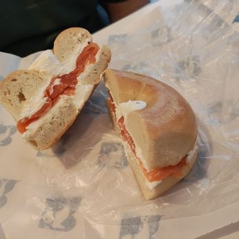 Russ & Daughters - Classic Bagel and Lox on a Plain Bagel - Bagels Near Me - New York, New York Russ & Daughters - Classic Bagel and Lox on a Plain Bagel - Bagels Near Me - New York, New York