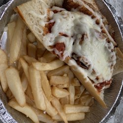 Salerno Cucina Italiana - 1. Chicken Parmigiana sandwich
