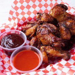 Sgt Pepperoni's Pizza Store - Wings that come in 4 flavor options and dipping sauces. Don't forget about them!