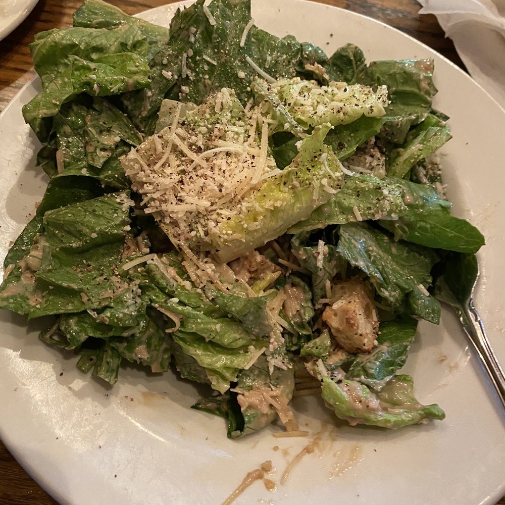 Caesar salad - yum! Caesar salad - yum!
