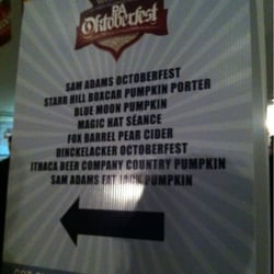 PA Oktoberfest Mohegan Sun At Pocono Downs - One of the plethora of beers available.