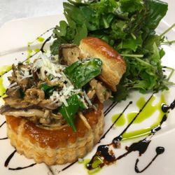 Barnard Inn Restaurant  - Vegetarian 5 mushroom tartlette