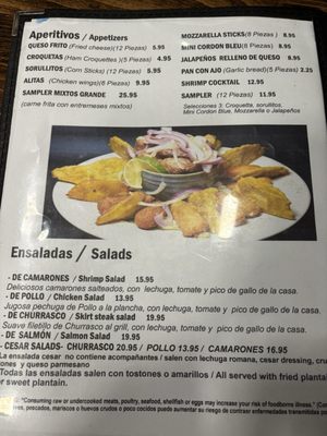 Menu photo 1 El Paladar Yauco, PR