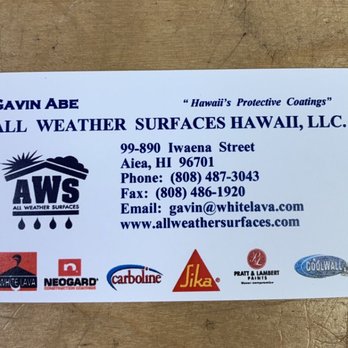 All Weather Surfaces - HI - Building Supplies Near Me - Aiea, Hawaii