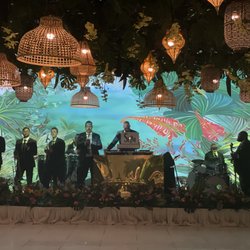 Isa Entreflores - The most beautiful Dance Floor ceiling at a wedding. Rubell Museum - May 2023