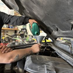 Heathen Customs Garage - Oil change