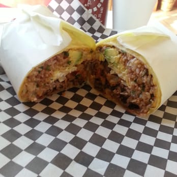 Bom Bom Grill - Deluxe Beef Teriyaki Burrito, my new favorite item here. - Asian Fusion Near Me - Bellflower, California