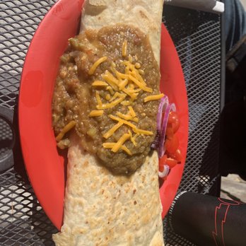 Montana Coffee Traders - Giant Burrito Special with seasonal veggie mix - Coffee & Tea Near Me - Columbia Falls, Montana Montana Coffee Traders - Giant Burrito Special with seasonal veggie mix - Coffee & Tea Near Me - Columbia Falls, Montana