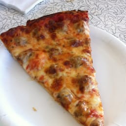 Thin Sausage Pizza