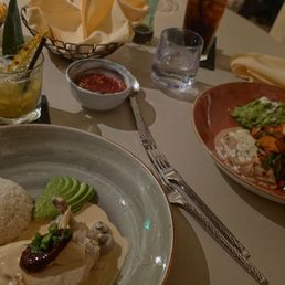 Pollo Chipotle and Chicken Fajitas.