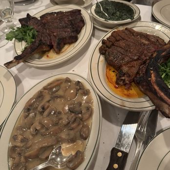 Bryant & Cooper Steak House - Sauteed Mushroom, Porterhouse Steak - Steakhouses Near Me - Roslyn, New York