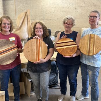 Grand Inspired - Finished! Lazy Susan Class. No experience needed. - Makerspaces Near Me - Stoughton, Wisconsin Grand Inspired - Finished! Lazy Susan Class. No experience needed. - Makerspaces Near Me - Stoughton, Wisconsin