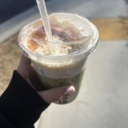 Brown Sugar Matcha Latte