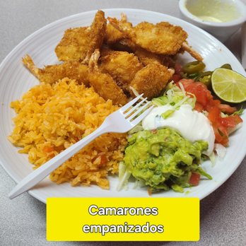 Mega Tacos - Camarones empanizados - Tacos Near Me - Indianapolis, Indiana