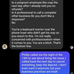 Artistic Ink - Owners correspondence with my husband