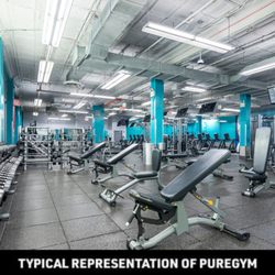 Blink Fitness - Journal Square - Typical representation of PureGym