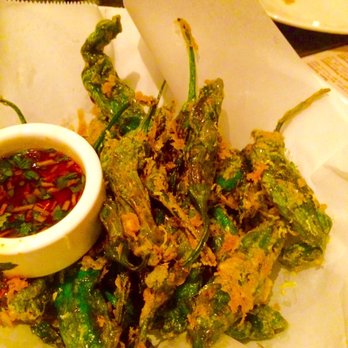 Malai Kitchen - Shishito Peppers! Yum! - Thai Near Me - Dallas, Texas Malai Kitchen - Shishito Peppers! Yum! - Thai Near Me - Dallas, Texas