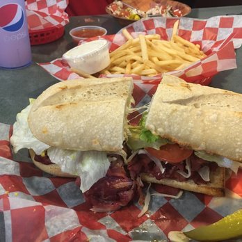 Luigi's Pizza And Pasta - Outstanding hot pastrami sandwich! - Pizza Near Me - Red Bluff, California