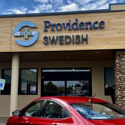 Providence St. Peter Outpatient Orthopedic and Hand Therapy - Entrance sign. Located behind Kohls.