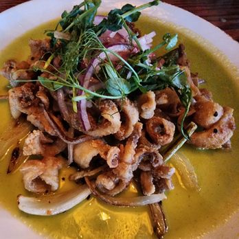 Moon Rabbit - Squid, sauce is the best! - Vietnamese Near Me - Houston, Texas
