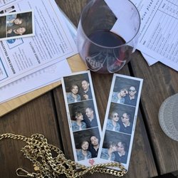 Gundlach Bundschu - This was so fun! They had a Photo Booth outside the tasting room!