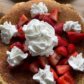 First Awakenings - Wheatgerm with Strawberries & Whipped Cream $6.99 - Breakfast & Brunch Near Me - Monterey, California