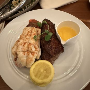 The Great Oak Steakhouse - Prime USA New York Strip with Lobster tail - Steakhouses Near Me - Temecula, California The Great Oak Steakhouse - Prime USA New York Strip with Lobster tail - Steakhouses Near Me - Temecula, California