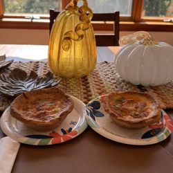 Pennie's Bake Shop & Espresso Bar - Chorizo, Pepper & Onion Quiche