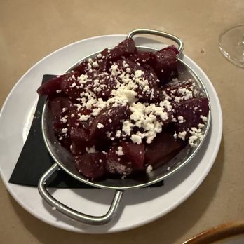 Philosophia - Roasted beets (not my favorite as i generally don't like beets, but these were decent) - Greek Near Me - Mount Pleasant, South Carolina