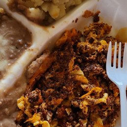 Huevos con chorizo y papa Huevos con chorizo y papa